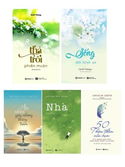 5 quyển sách giúp cân bằng cảm xúc, sống bình an và hạnh phúc