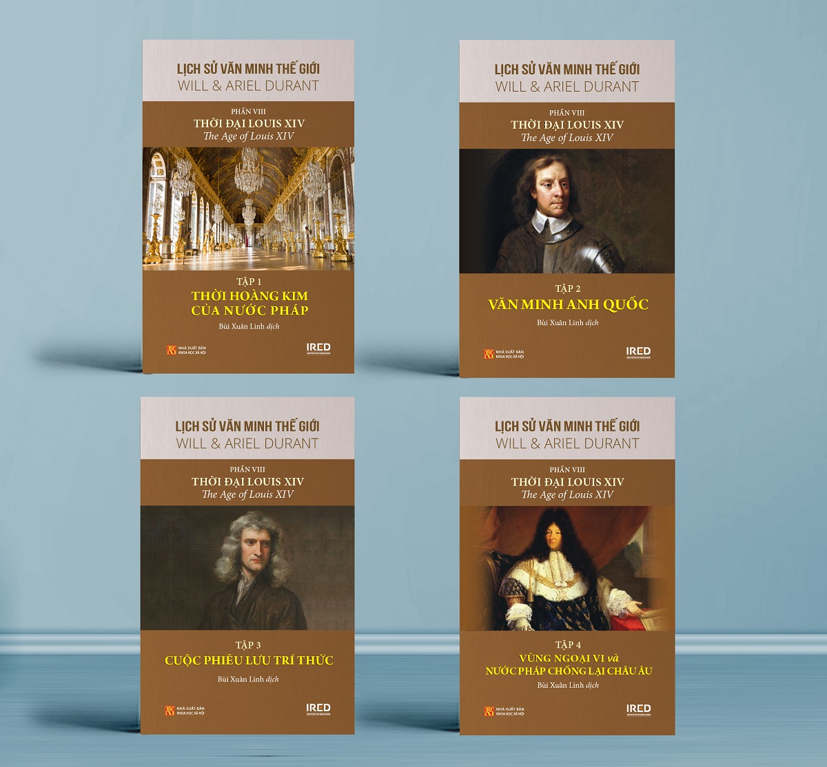 Lịch Sử Văn Minh Thế Giới - Phần VIII: Thời đại Louis XIV (4 tập)