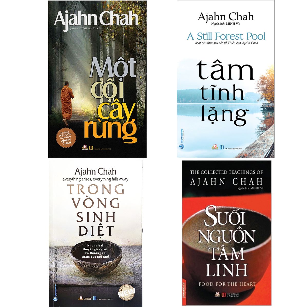 Bộ sách Ajahn Chah (4 quyển)