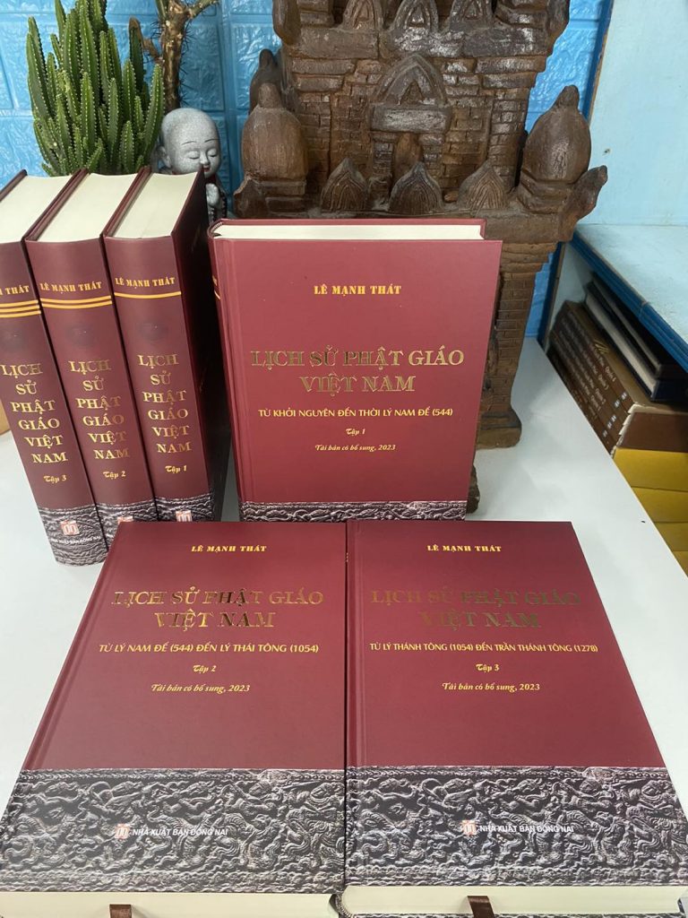 Lịch Sử Phật Giáo Việt Nam (3 tập) - GS Lê Mạnh Thát (Tái bản)