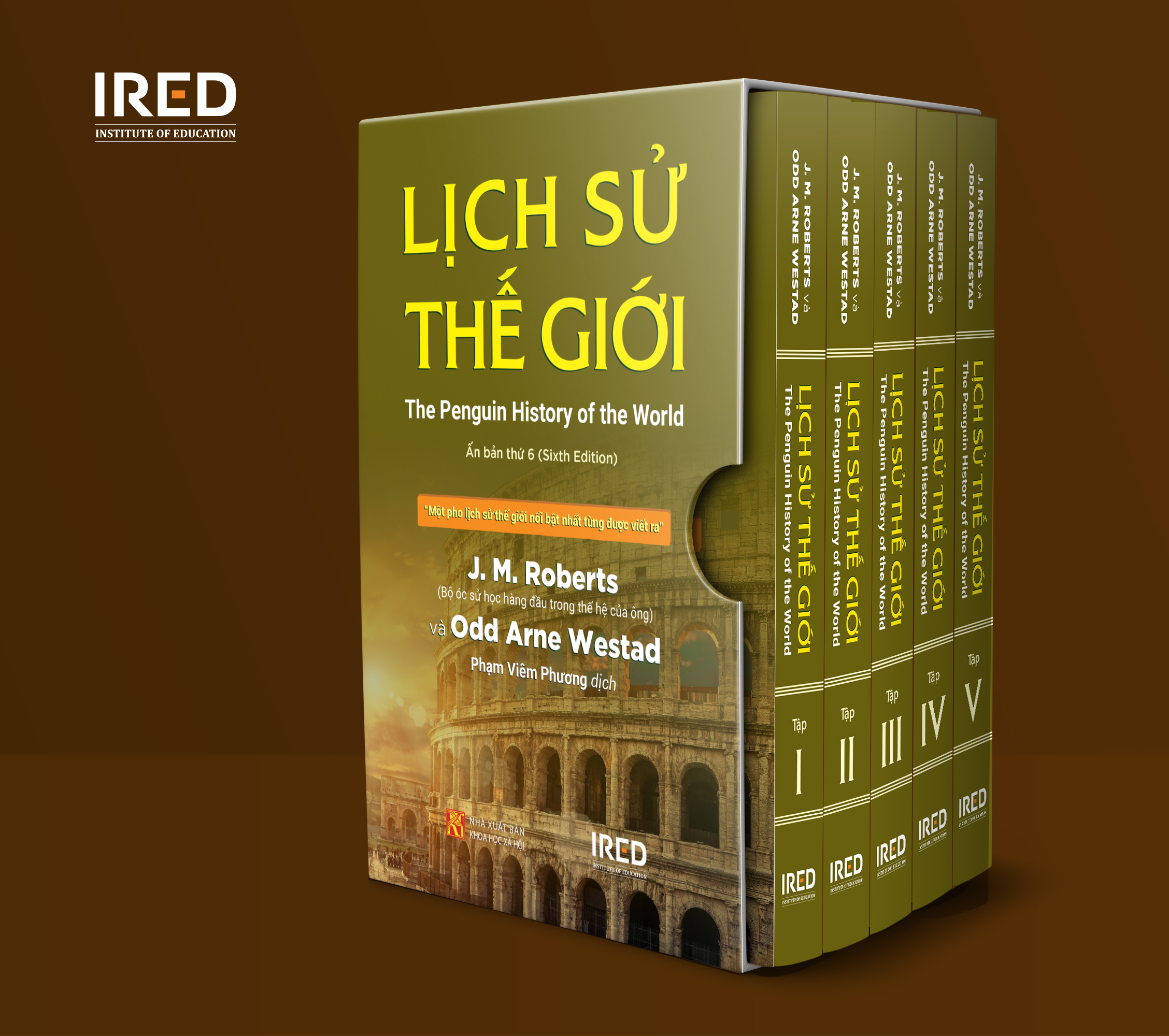 Lịch Sử Thế Giới - The Penguin History of the World (5 tập)
