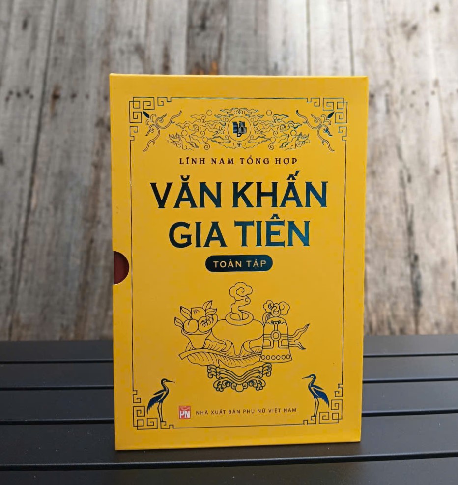 Văn Khấn Gia Tiên (toàn tập) - Bản cao cấp, có hộp